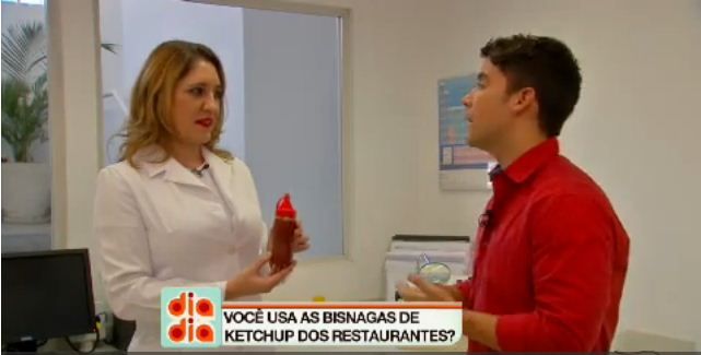 Questão de cozinha alerta sobre as bisnagas de ketchup