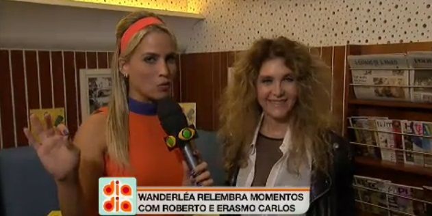 Mônica Apor encontra Wanderléa em lançamento de livro