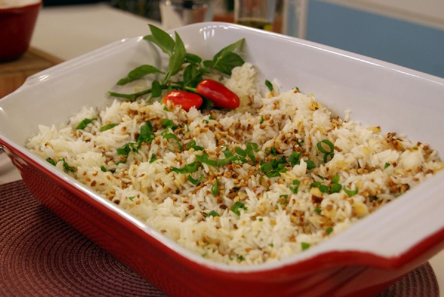 Arroz de Cachaça e Xérem