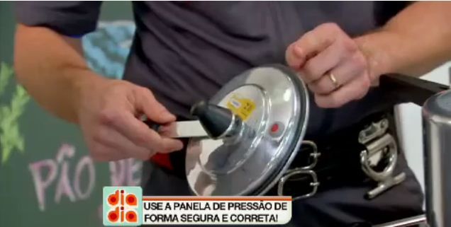 Saiba quais são os cuidados ao usar uma panela de pressão