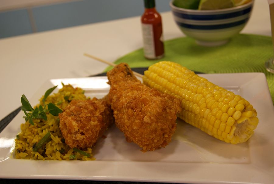 Arroz com Legumes Grelhados