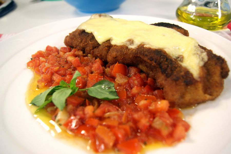 Bife à Parmegiana
