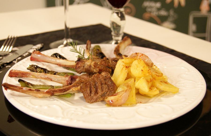 Chuletas de Cordeiro Al Asador