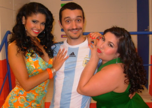 Juan Maradin, Luana Baiana e Silvinha Sexy