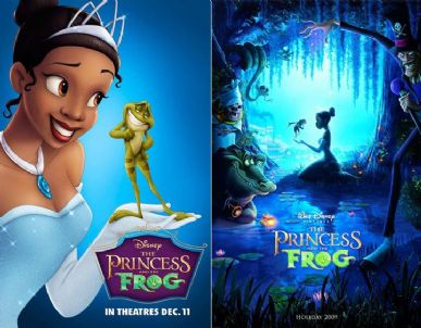 Novos cartazes do primeiro filme da Disney com uma pricnesa negra
