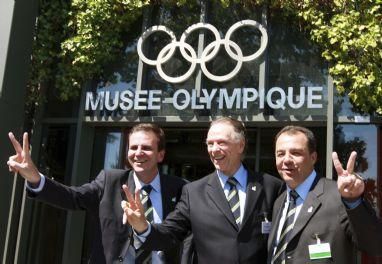 Eduardo Paes, Carlos Arthur Nuzman e Srgio Cabral Filho estaro presentes no evento realizado no Copacabana Palace