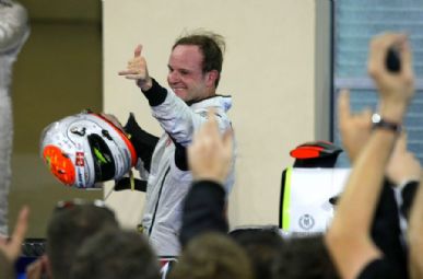 Barrichello é confirmado como piloto da Williams para a próxima temporada