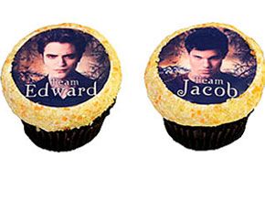 Cupcakes para fãs de Robert Pattinson e Taylor Lautner