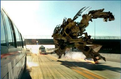 `Transformers 3´
 será exibido em 3D