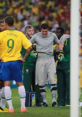 Médico descartou qualquer tipo de recaída no problema do goleiro brasileiro
