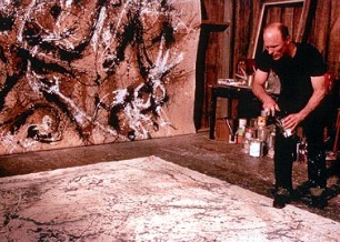 No filme, Ed Harris interpreta o artista Jackson Pollock