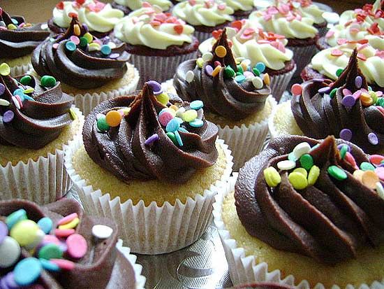 Famosos entre os americanos, os cupcakes viraram febre nas docerias do Brasil