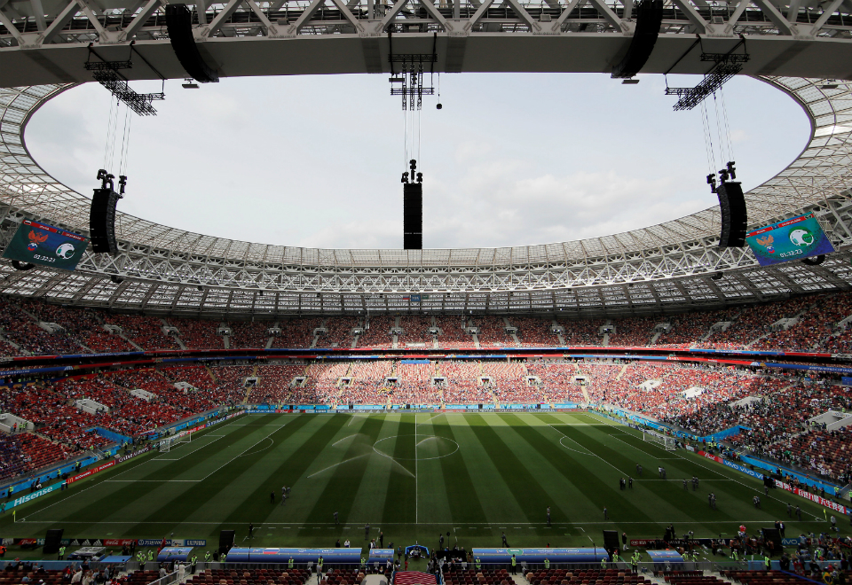 Os olhos do mundo se voltaram ao EstÃ¡dio Lujniki, em Moscou, para acompanhar a abertura da Copa