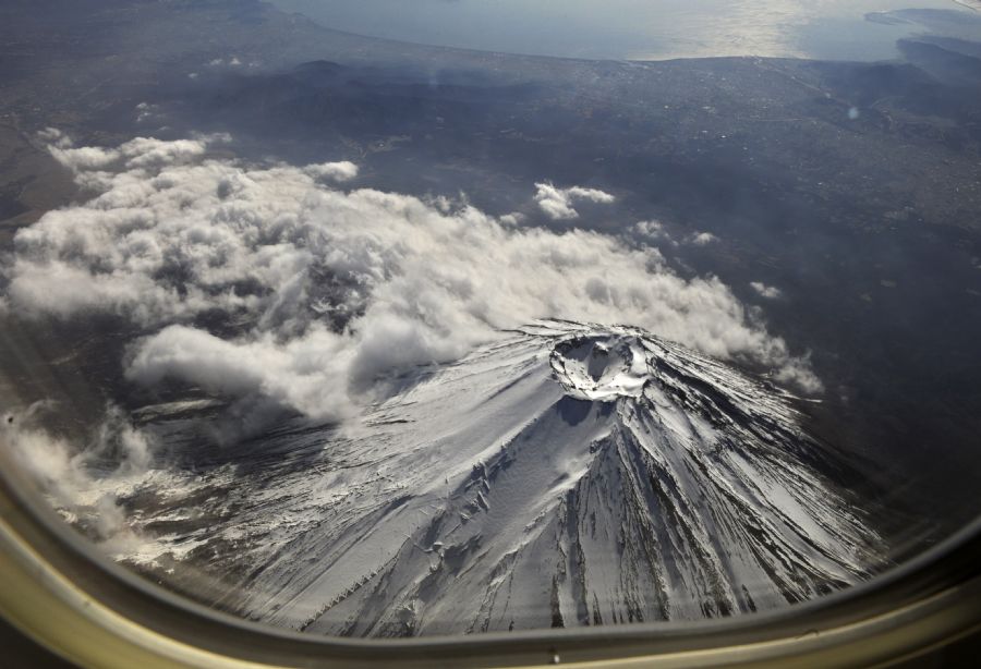 Partes do Monte Fuji podem desmoronar se falha se deslocar