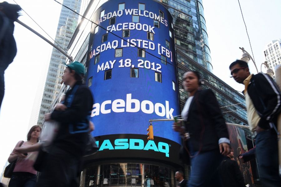 Após subir 12%, ação do Facebook desacelera e estabiliza em +5%‎ 