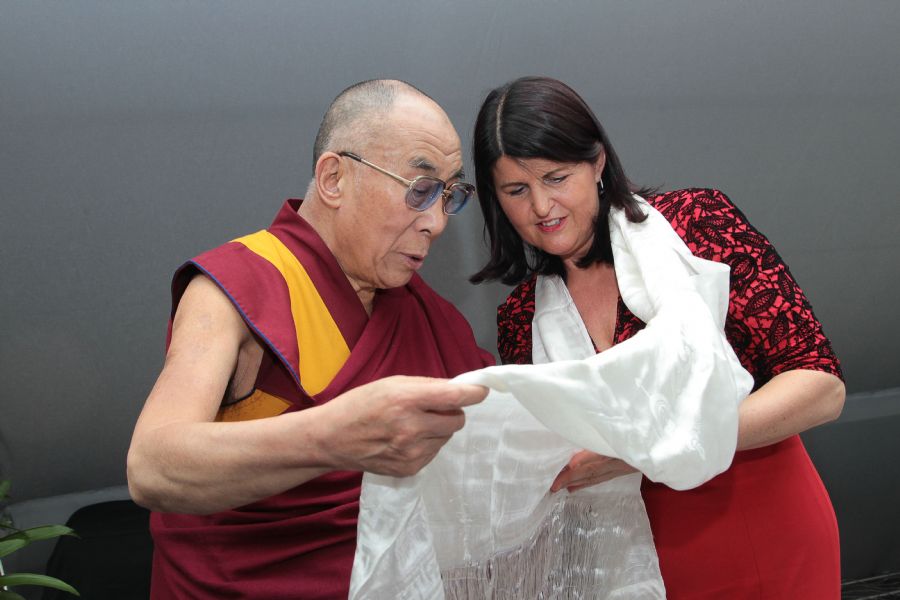 Dalai Lama visita norte da Áustria