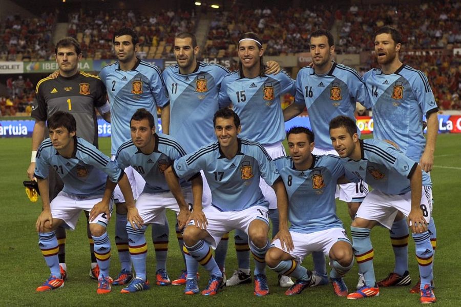 A Fúria é disparada a seleção mais valiosa da Euro 2012 / Jorge Guerrero/AFP