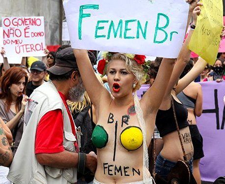 O movimento Femen no Brasil / Divulgação / Facebook