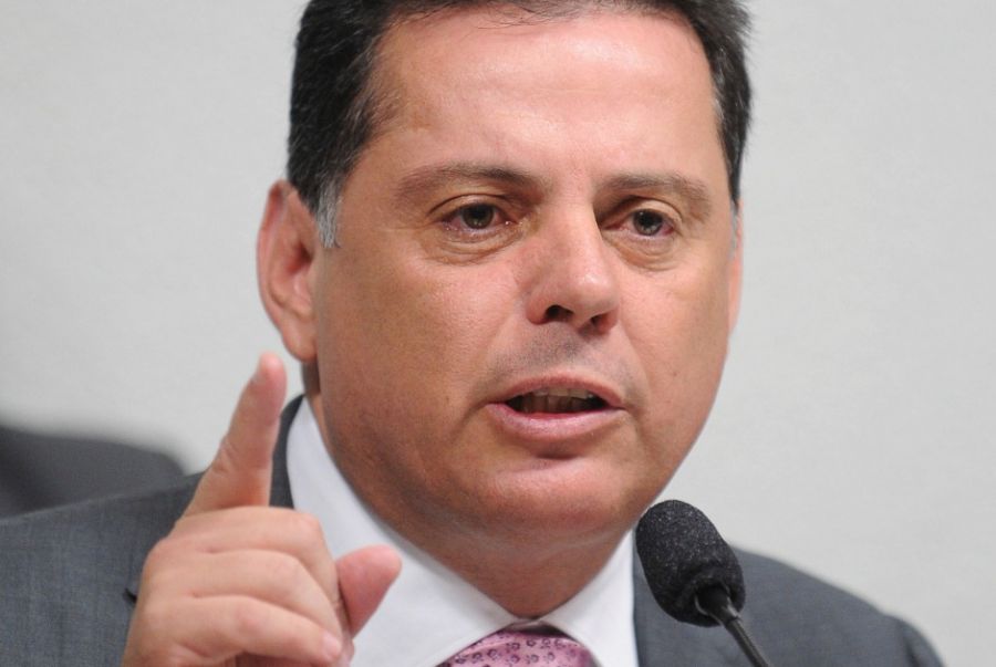 O governador de Goiás, Marconi Perillo (PSDB), prestou depoimento à CPMI nessa terça-feira / Wilson Dias/ABr 