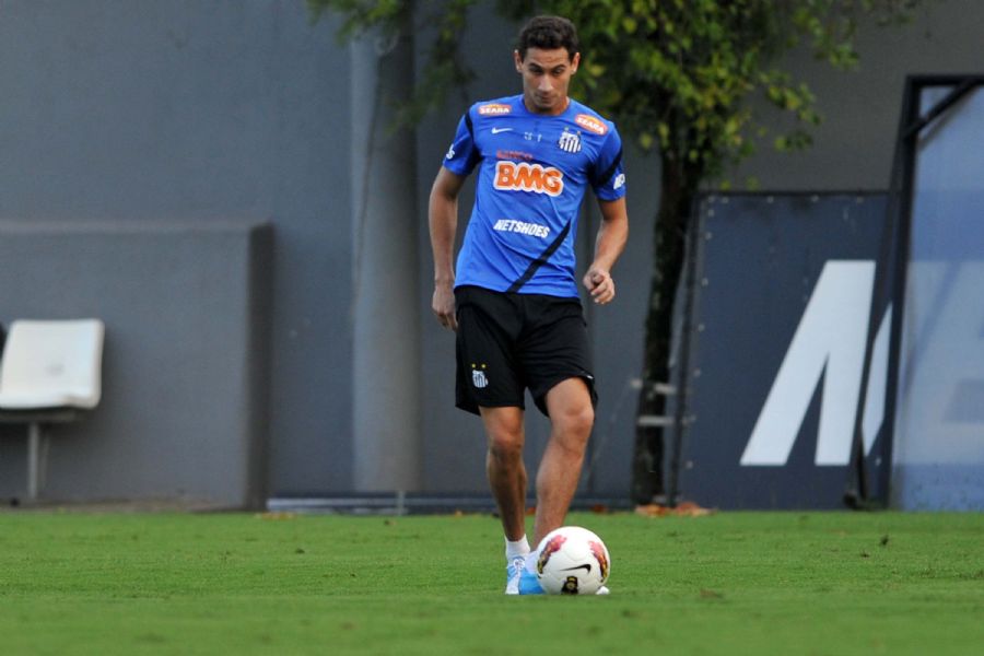 Ganso foi o principal destaque do treino desta terça / Divulgação/Santos