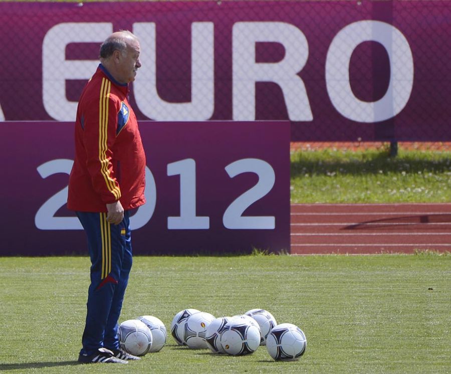 Del Bosque acredita que Sergio Ramos fez o certo / Pierre-Philippe Marcou/AFP