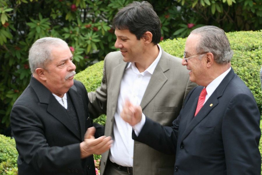Lula, Maluf e Haddad ficarão lado a lado nas eleições para a prefeitura de São Paulo / Mauricio Camargo/Futura Press