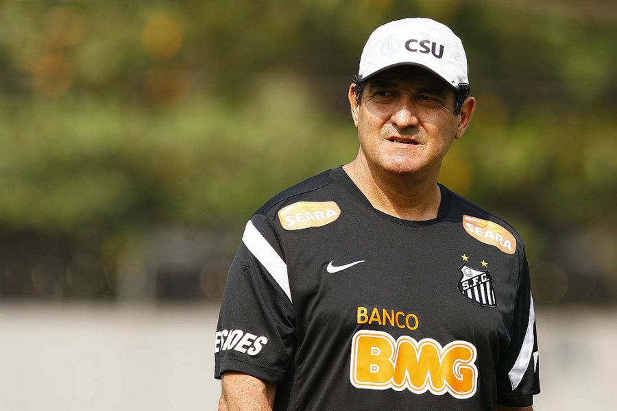 Muricy fica no Peixe / Ricardo Saibun/Divulgação/Santos FC