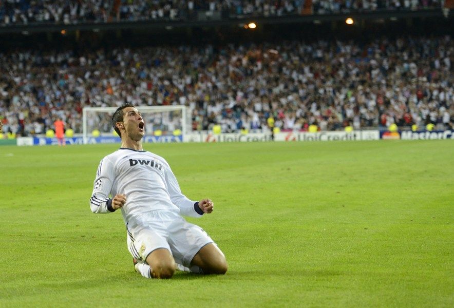 Cristiano deu a vitória para o Real nesta terça-feira / Pierre Marcou / AFP