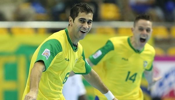 Gabriel e Rodrigo comemoram gols e a vitória esmagadora do Brasil contra Líbia / Divulgação/Site Fifa