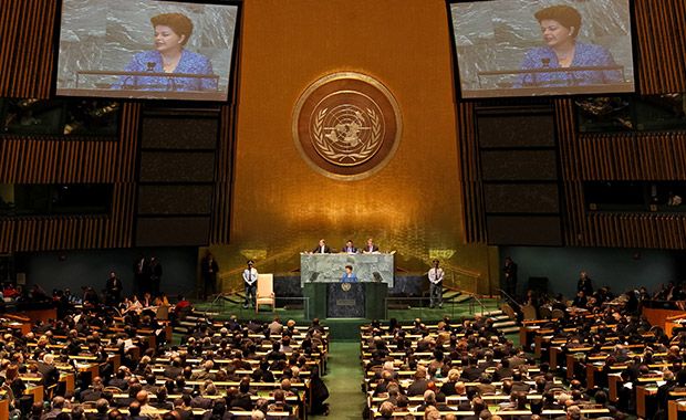 Dilma abriu a Assembleia da ONU em Nova York