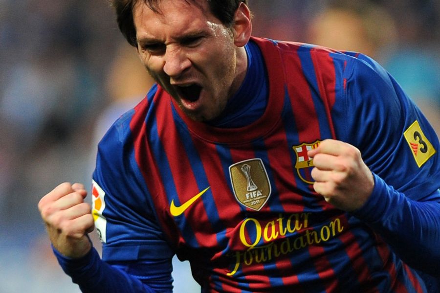 Messi já marcou 25 gols em 16 jogos no Espanhol / Jorge Guerrero/AFP
