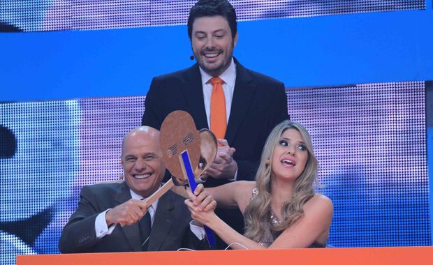 Ricardo Boechat e Dani Calabresa