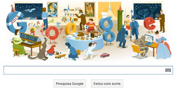 Google apresenta doodle de fim de ano / Reprodução/Google