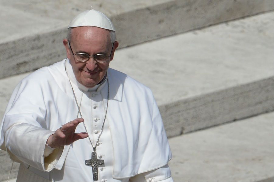 Papa Francisco foi escolhido para suceder Bento 16 / Felippo Monteforte/AFP/Arquivo
