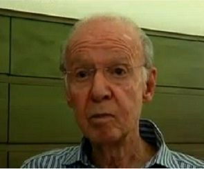 Zagallo sofreu uma leve alteração de pressão arterial, mas não precisou de atendimento médico / Reprodução / Primeiro Jornal