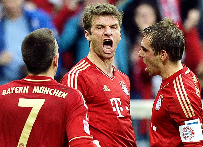 Bayern de Munique passou pelo Barcelona nas semifinais da Liga dos Campeões / Christof-Stache / AFP
