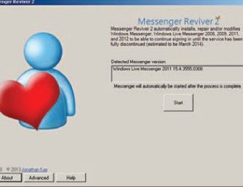 Software recupera programa e conta do Messenger / Reprodução