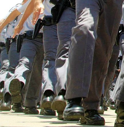 A rotinas dos homens da lei 
