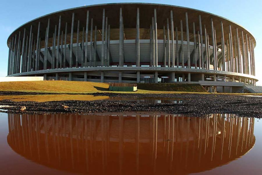 Estádio Mané Garrincha, no Distrito Federal Marques/Agif/Folhapress