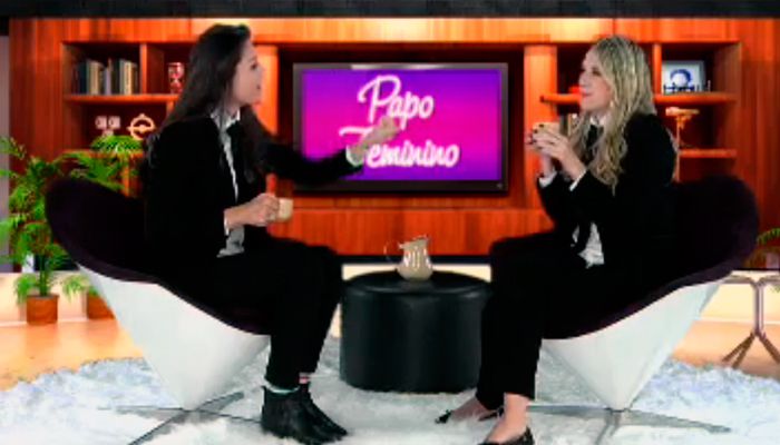 Monica Iozzi e Dani Calabresa no 