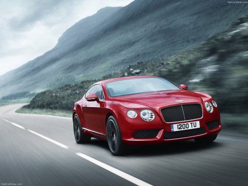 O luxo do Bentley Continental
