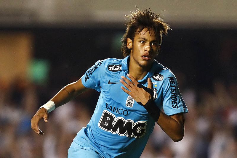 Presença de Neymar serviria para motivar companheiros na estreia do Campeonato Brasileiro / Ricardo Saibun / Santos FC