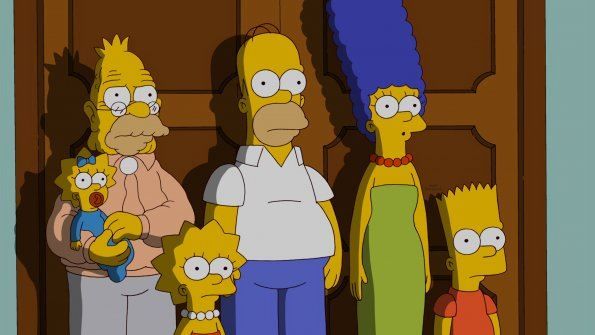 Homer, Marge e filhos são expulsos da cidade