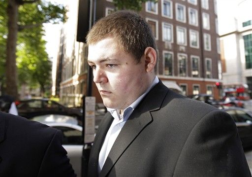 Jamie Waylett na época de sua condenação de 2009 / Shaun Curry/AFP