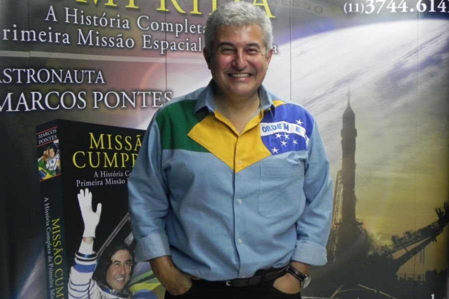 Marcos Pontes sonha em voltar ao espaço / Mario Henrique de Oliveira/ Portal da Band