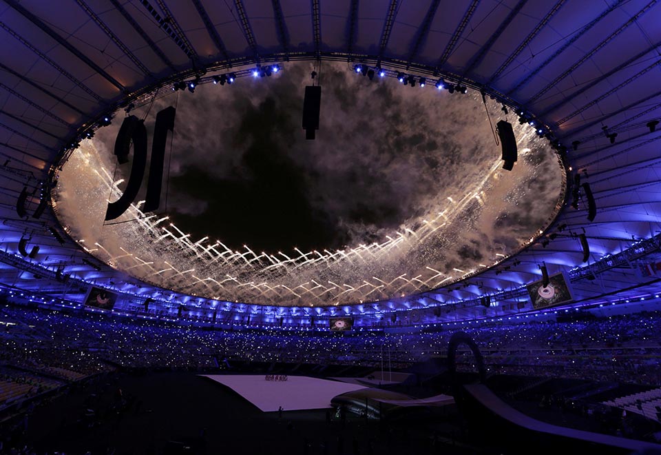 Veja as fotos da cerimônia de abertura dos Jogos Paraolímpicos do Rio 