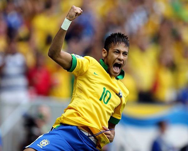 Neymar marca contra Japão nas Confederações
