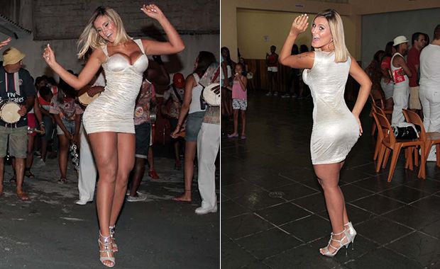 Andressa Urach Mostra Demais No Samba Band Com Br