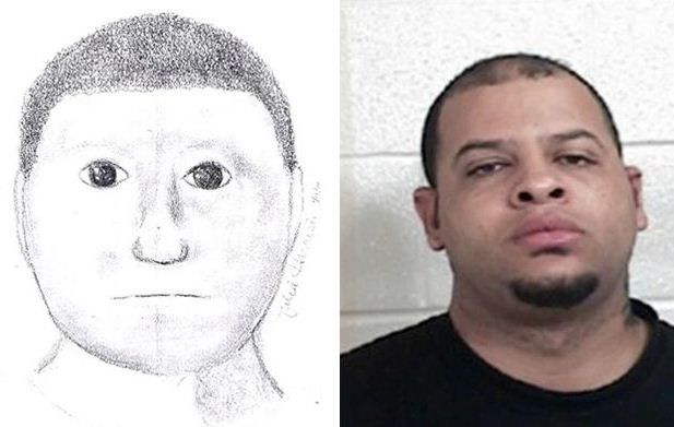 Policial reconheceu o suspeito com ajuda do retrato falado / Divulgação/Lamar County Sheriff´s Department