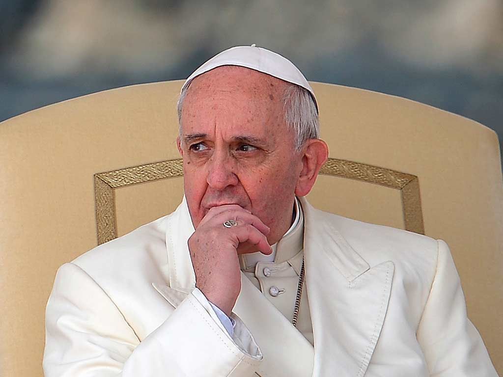 Papa falou sobre a questão de casais separados / Vincenzo Pinto/AFP